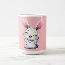 ハッピーウォーターカラーバニー コーヒーマグカップ