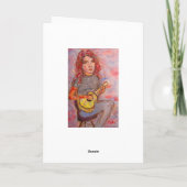 ハッピーウクレレ日 カード (裏面)