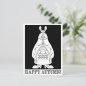 ハッピーウサギ ポストカード (スタンド正面)