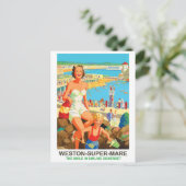 ハッピーウーマンオンウェストンマすごいーレ ポストカード (スタンド正面)