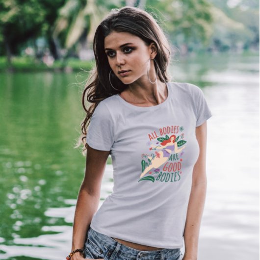 ハッピーウーマン体引用文 Tシャツ