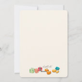 ハッピーエイチングホリデーグリーティングカード シーズンカード (裏面)