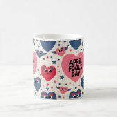 ハッピーエイプリルフールズデイギフトアイディア コーヒーマグカップ (中央)