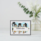 ハッピーエクシーズ踊りペンギン付き/バナー コーリングカード (スタンド正面)