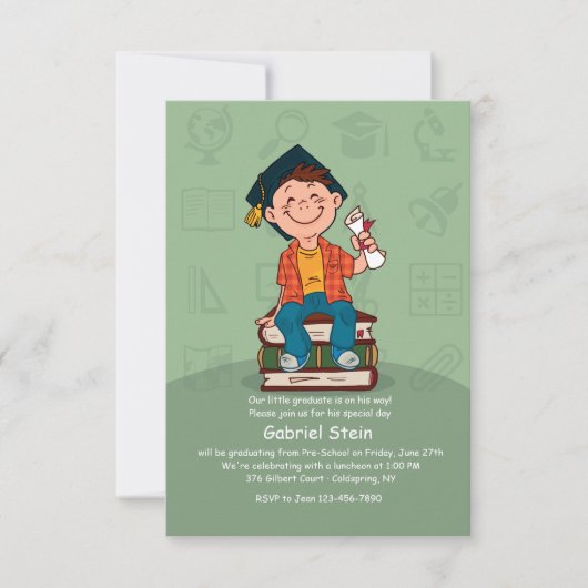 ハッピーエクセル招待状 招待状 (正面)