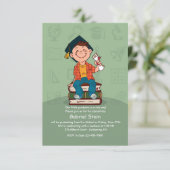 ハッピーエクセル招待状 招待状 (スタンド正面)