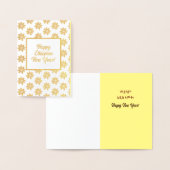 ハッピーエチオピアニューイヤーフォイルカード 箔カード (ディスプレー)