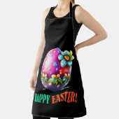 ハッピーエッグスター – イースターエッグかわいい エプロン (インサイチュ)