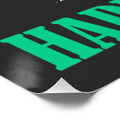 ハッピーエッグスター – イースターエッグかわいい ポスター (コーナー)