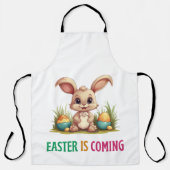 ハッピーエッグスター – イースターエッグ狩り エプロン (正面)