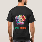 ハッピーエッグスター – ハンター Tシャツ (裏面)