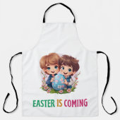 ハッピーエッグスター – バニー エプロン (正面)