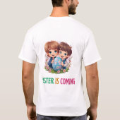 ハッピーエッグスター – バニー Tシャツ (裏面)