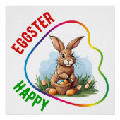 ハッピーエッグスター – 女子 ポスター (正面)