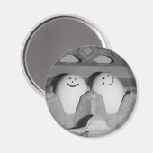 ハッピーエッグ冷蔵庫キッチンマグネット！ マグネット (正面/裏面)