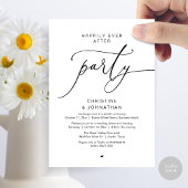 ハッピーエッ結婚ビーズディナーパーティー踊り 招待状