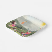 ハッピーエディットピクニック誕生日キッズガーデンファーム ペーパープレート (傾斜あり)