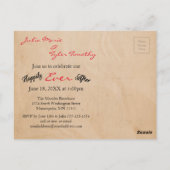 ハッピーエバーアフターの写真 - ポストカード (裏面)