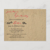 ハッピーエバーアフターの写真 - ポストカード (裏面)