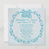 ハッピーエバーアフターの招待状 招待状 (裏面)