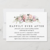 ハッピーエバーアフターの結婚式の招待状 招待状 (正面)