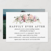 ハッピーエバーアフターの結婚式の招待状 招待状 (正面/裏面)