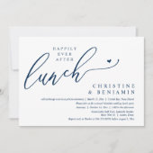 ハッピーエバーアフターの食事会でお祝い 招待状 (正面)