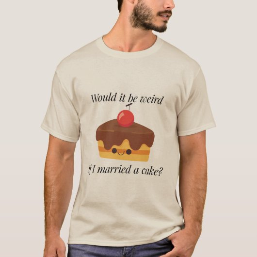 ハッピーエバーアフターケーキ Tシャツ (正面)