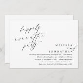 ハッピーエバーアフターディナーパーティー&ダンシング 招待状 (正面/裏面)