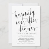 ハッピーエバーアフターディナー, 結婚式の秘密結婚 招待状 (正面)