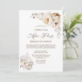 ハッピーエバーアフターパーティークリームフローラ披露宴 招待状 (スタンド正面)