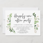 ハッピーエバーアフターパーティー、ウェディングエロープメント 招待状 (正面)