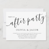 ハッピーエバーアフターパーティー ウェディングレセプション 招待状 (正面)