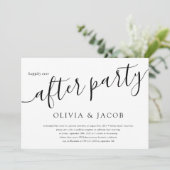 ハッピーエバーアフターパーティー ウェディングレセプション 招待状 (スタンド正面)