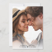 ハッピーエバーアフターパーティー フォト レセプション 案内状 (裏面)