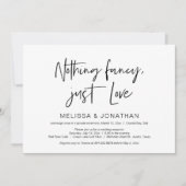 ハッピーエバーアフターパーティー ブラック エロープメント 招待状 (正面)