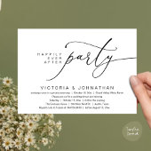 ハッピーエバーアフターパーティー ロマンティックな結婚式ディナー 招待状