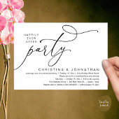 ハッピーエバーアフターパーティー ロマンティックな結婚式ディナー 招待状
