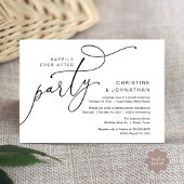ハッピーエバーアフターパーティー ロマンティックディナー ダンス 招待状