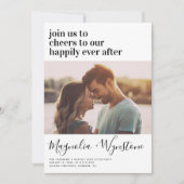 ハッピーエバーアフターパーティー 招待状 (正面)