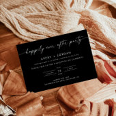 ハッピーエバーアフターパーティー | 挙式発表 招待状