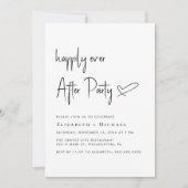 ハッピーエバーアフターパーティー 結婚披露宴 招待状 (正面)