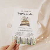 ハッピーエバーアフターブックブライダルシャワー 招待状