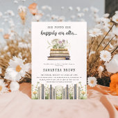 ハッピーエバーアフターブックブライダルシャワー 招待状