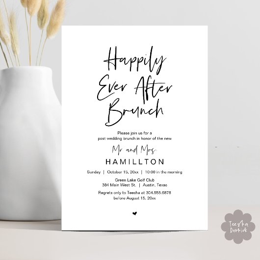 ハッピーエバーアフターブランシュ, ウェディングエロープメントパーティー 招待状