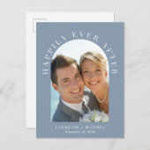 ハッピーエバーアフター アーチ写真 ウェディング レセプション 案内ポストカード (正面/裏面)