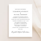 ハッピーエバーアフター アーチ フォト ウェディング 案内状