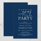 ハッピーエバーアフター ウェディングアフターディナー＆パーティ 招待状 (正面/裏面)
