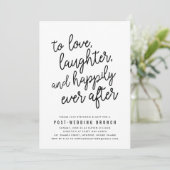 ハッピーエバーアフター ウェディングアフターパーティ 招待状 (スタンド正面)