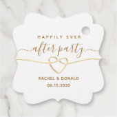 ハッピーエバーアフター ウェディング フェイバータグ (裏面)